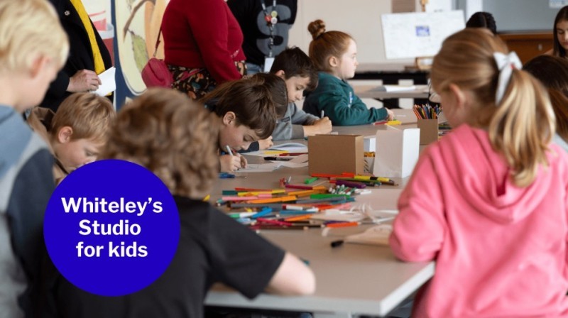 Kids art program: Whiteley’s Studio for Kids!