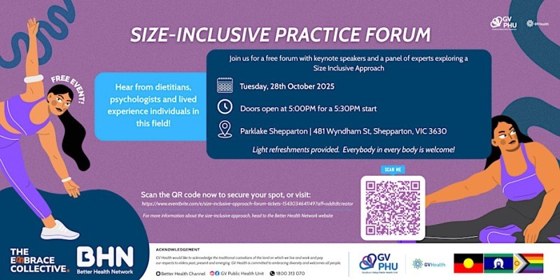 Size Inclusive Approach Forum