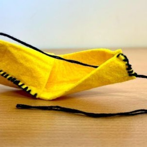 CrAfter Dark at Shepparton Library - Felt Drawstring Pouch