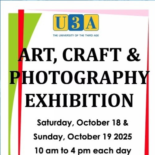 U3A Art, Craft and Photography Exhibition