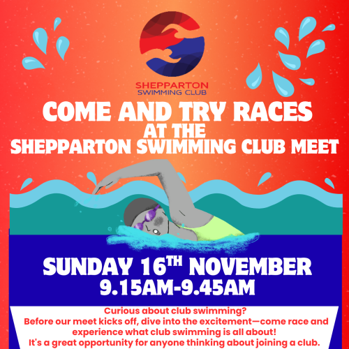 Shepparton Swimming Club Long Course Swim Meet