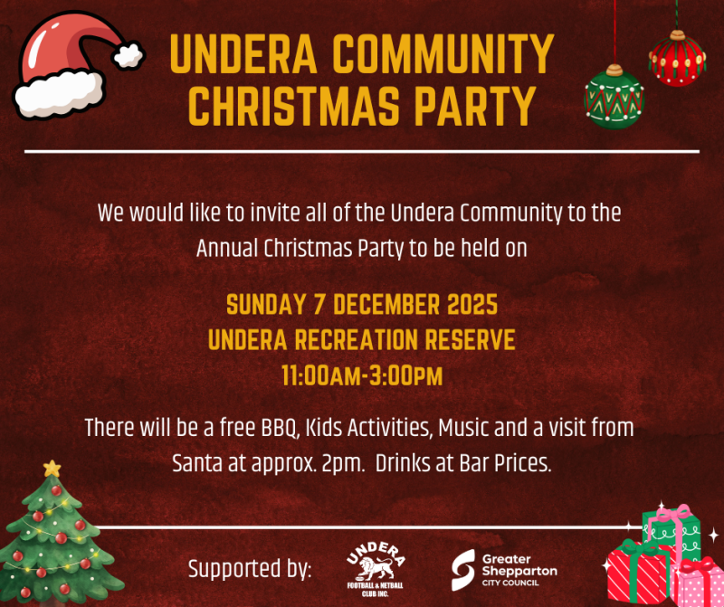 Undera Community Christmas Party