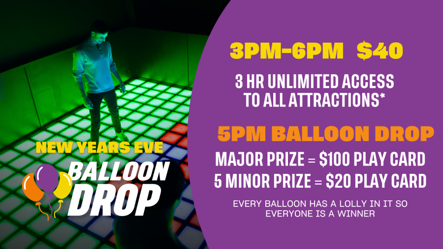 Fun Planet New Years Eve Balloon Drop