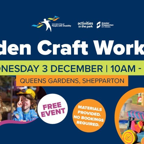 International Day of People with Disability 2025: Wooden Craft Workshop