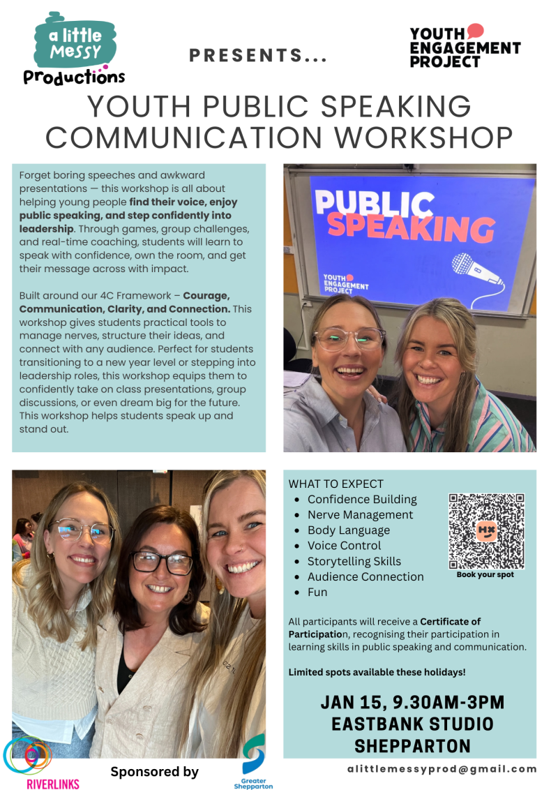 Youth Public Speaking & Communication Workshop