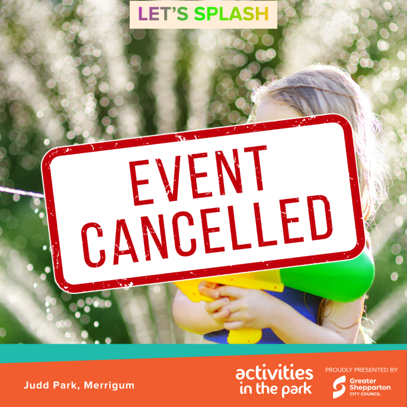 CANCELLED - Let’s Splash