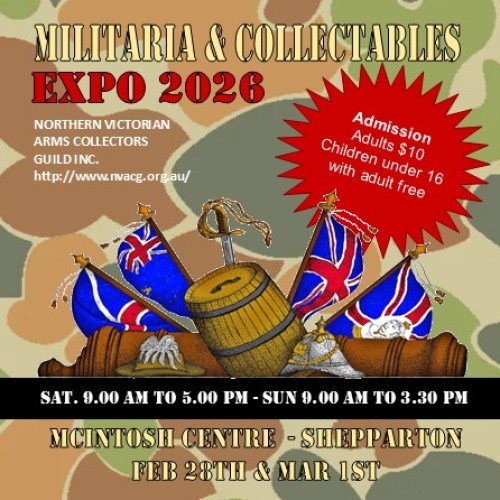 Militaria & Collectables Expo 2026