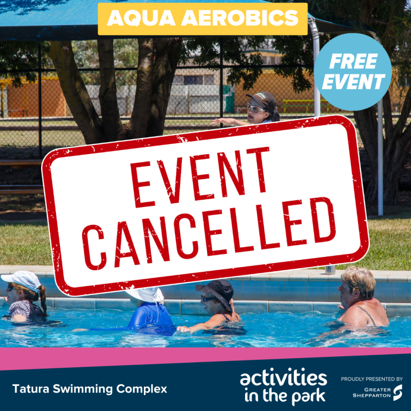 CANCELLED - Aqua Aerobics 