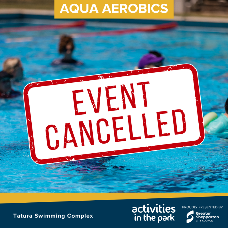 CANCELLED - Aqua Aerobics 