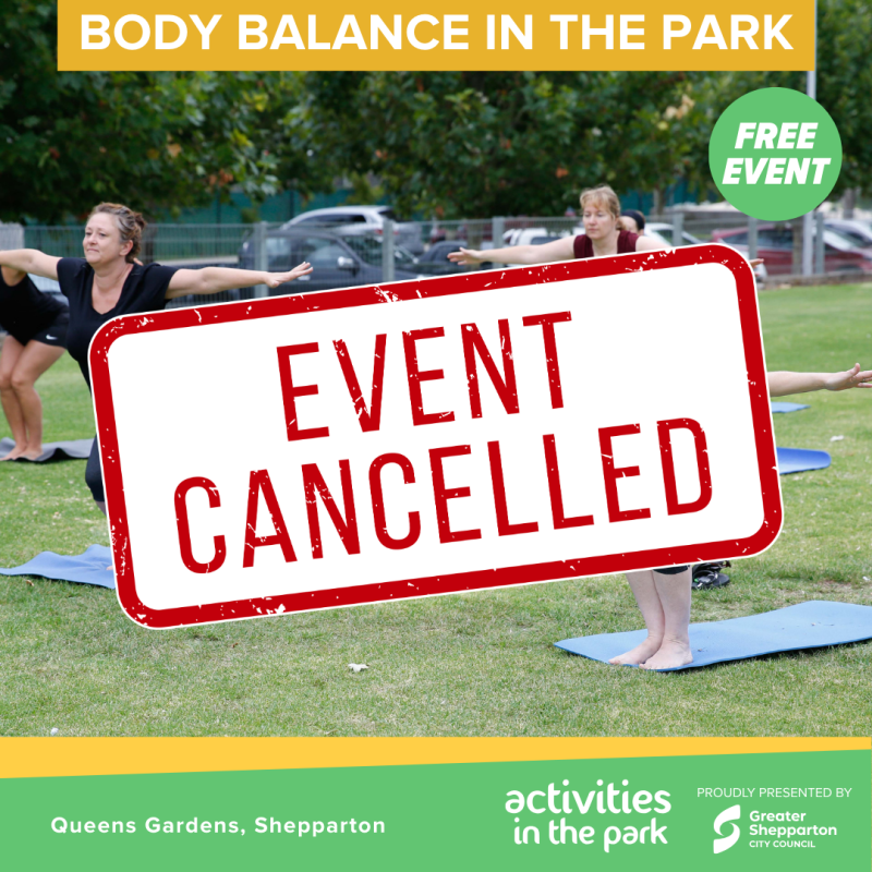 CANCELLED - Body Balance in the Park 
