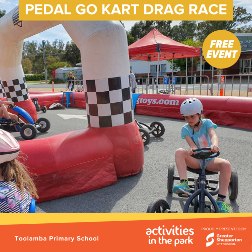 Pedal Go Kart Drag Race