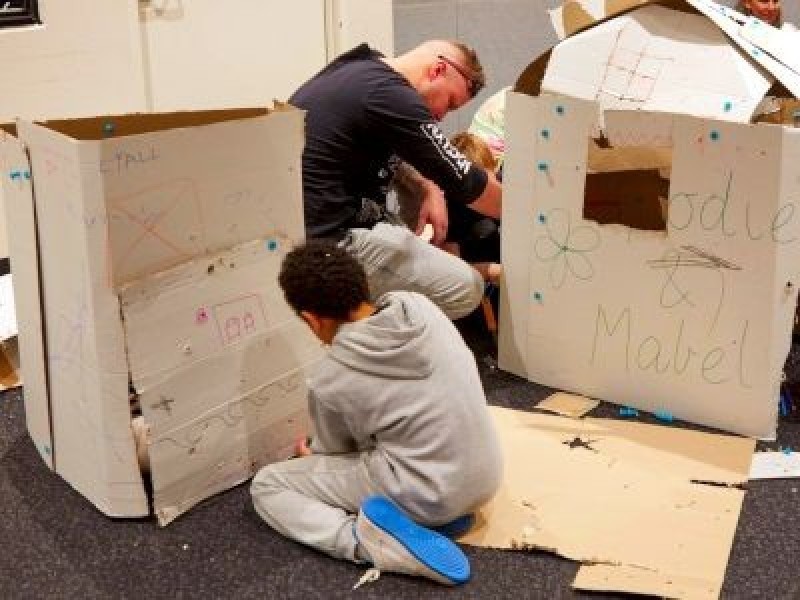 School Holiday Activity at Shepparton Library - Museums Victoria STEM: Cardboard Construction with MakeDo