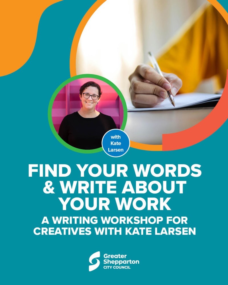 Find Your Words & Write About Your Work