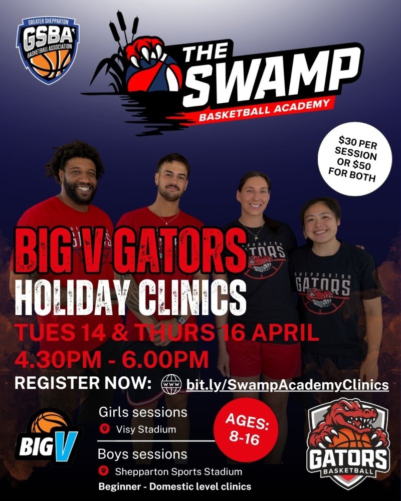 Big V Shepparton Gators Holiday Clinics