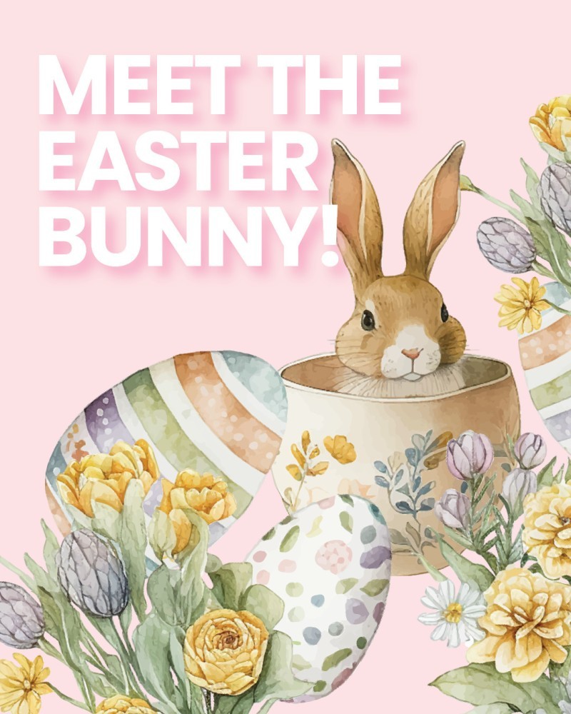 Meet the Easter Bunny at Shepparton Marketplace