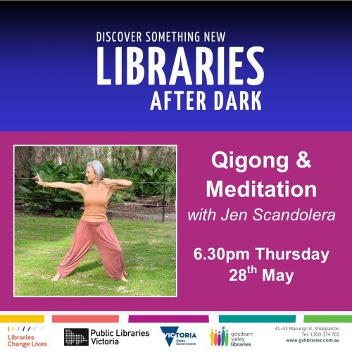 Qigong & Meditation with Jen Scandolera at Shepparton Library
