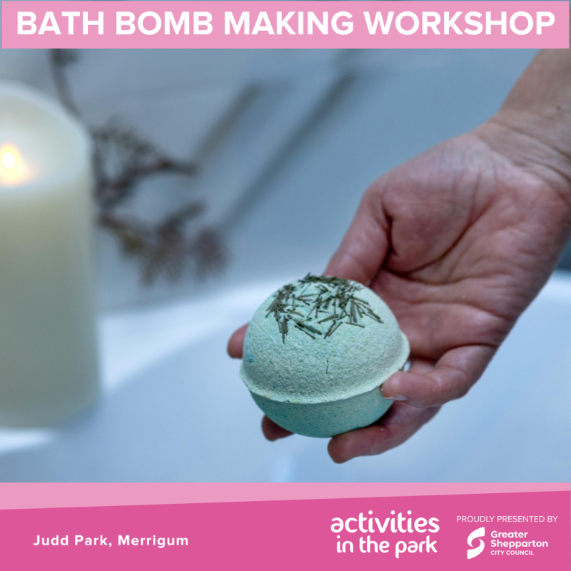 Mother’s Day Special: Bath Bomb Making Workshop