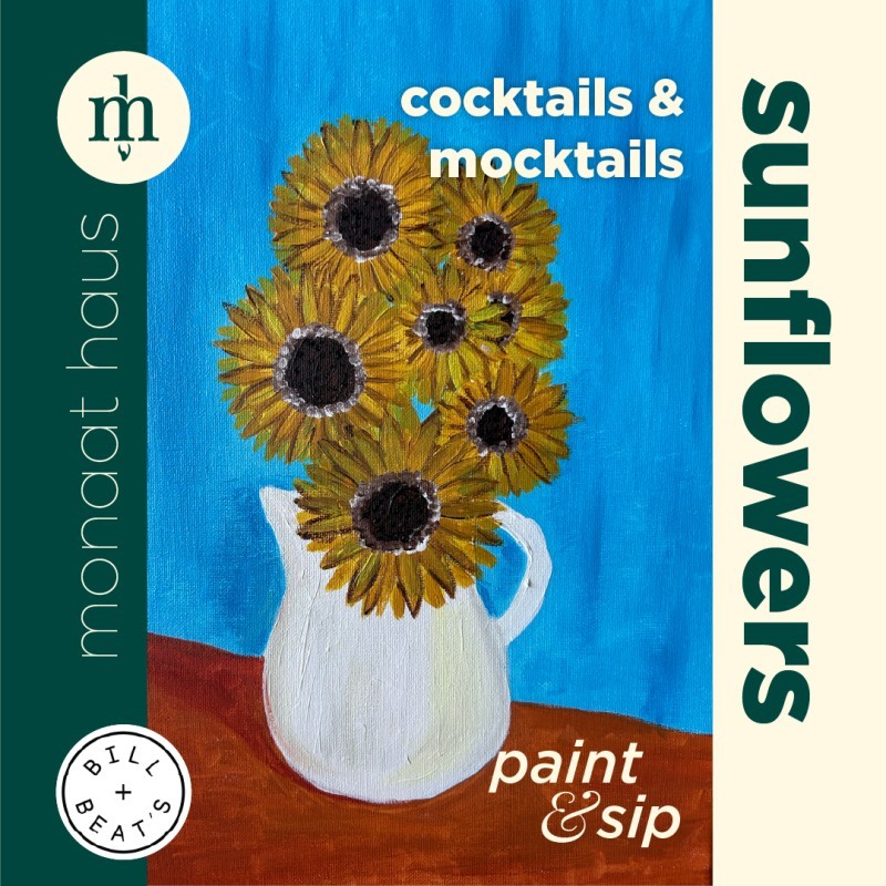 Sunflowers & Cocktails / Paint & Sip