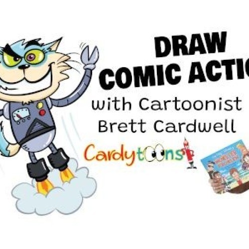 Cardytoons Comic Book Workshop at Shepparton Library