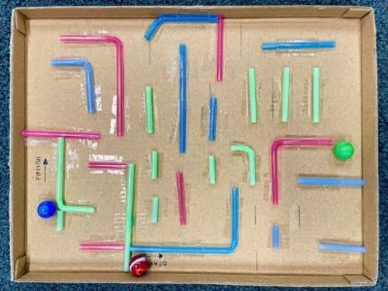 Maze Madness STEAM Activities at Shepparton Library