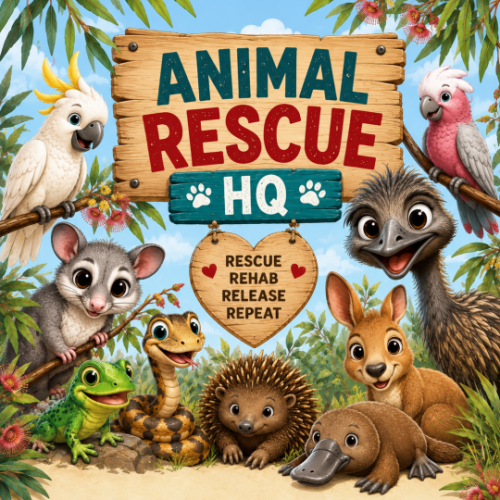 School Holiday Animal Rescue HQ