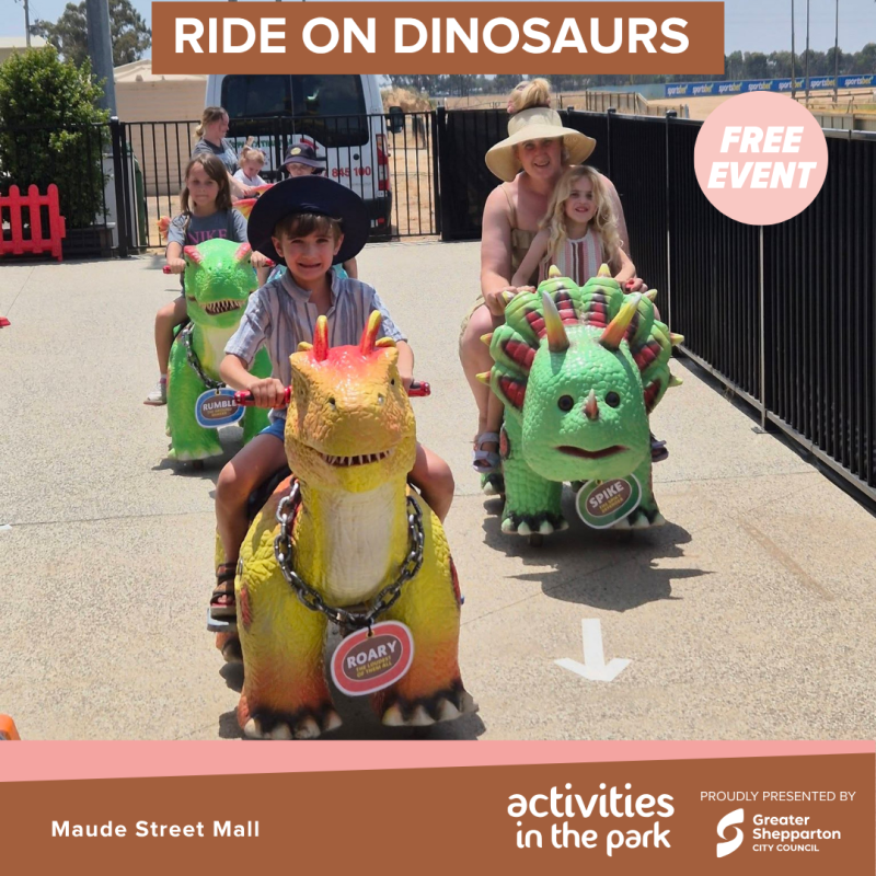 Ride On Dinosaurs