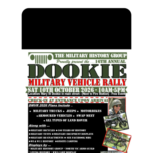 Dookie Military Vehicle Rally 2026