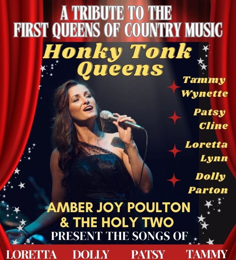Greater Shepparton City Council with Victorian Seniors Festival presents 2026 Seniors Festival Concert - Honky Tonk Queens -- by Amber Joy Poulton & The Holy Two