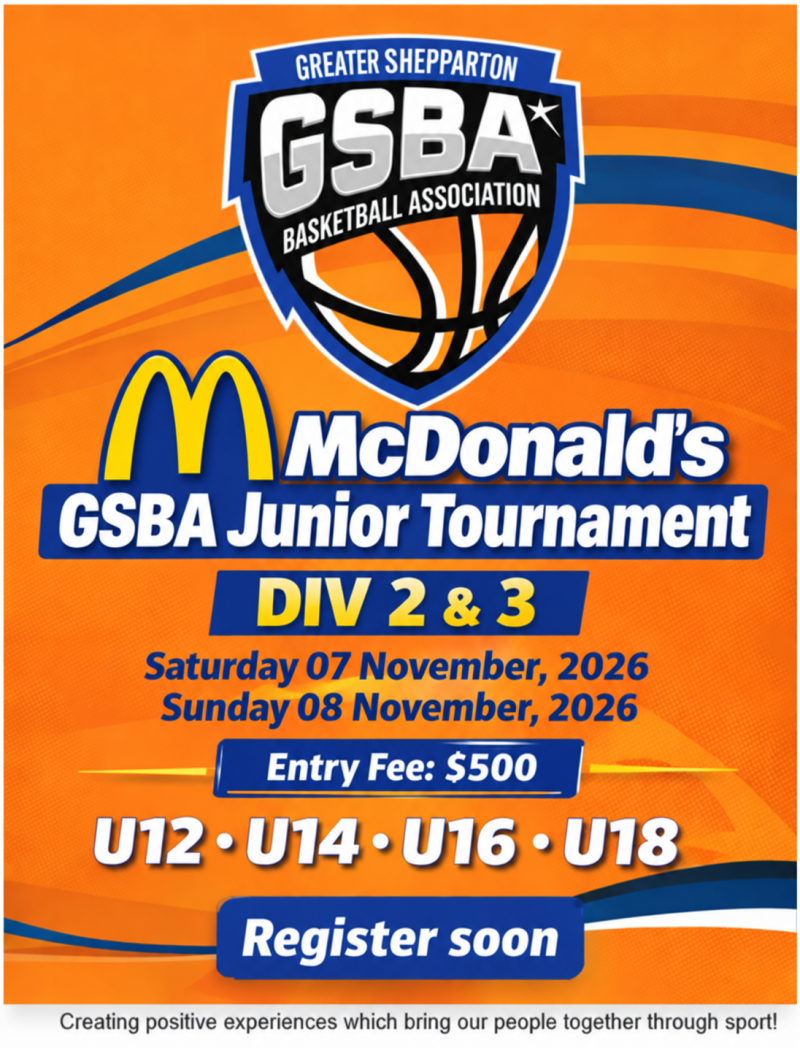 McDonalds GSBA Junior Tournament