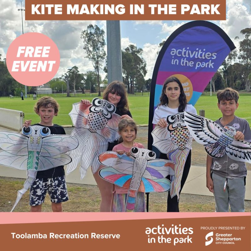 Kite Making in the Park 