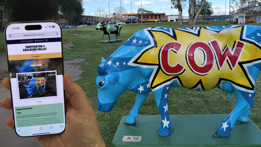 Moooving Art QR codes Pow Cow - September 2025