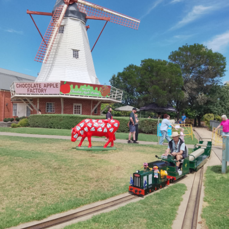 Emerald Bank Miniature Rail