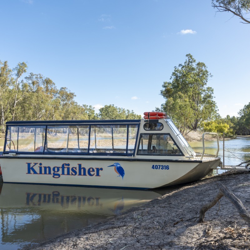 Kingfisher Cultural River Cruises -  Murray River Barmah Lakes