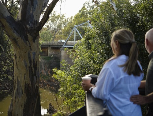 Digital Storytelling Project - Murchison - Goulburn River View of Bridge- Night Owl Productions 14