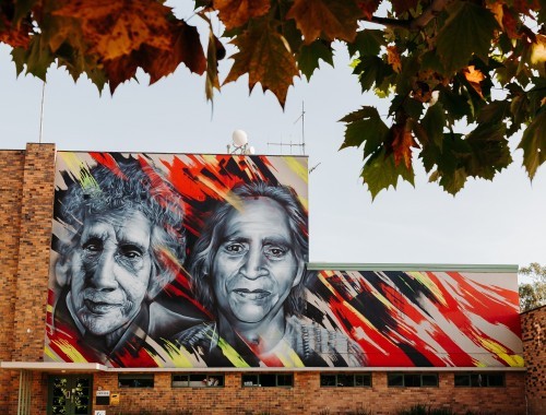 Shepparton 2024 - Aboriginal Street Art Project - Stage 4