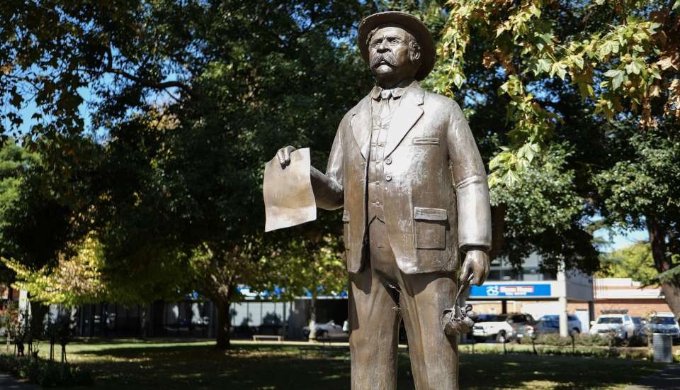Shepparton 2024 - William Cooper Statue - Queens Gardens 49