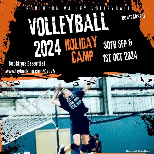 Volleyball Camp with Max Vollebergh in Shepparton